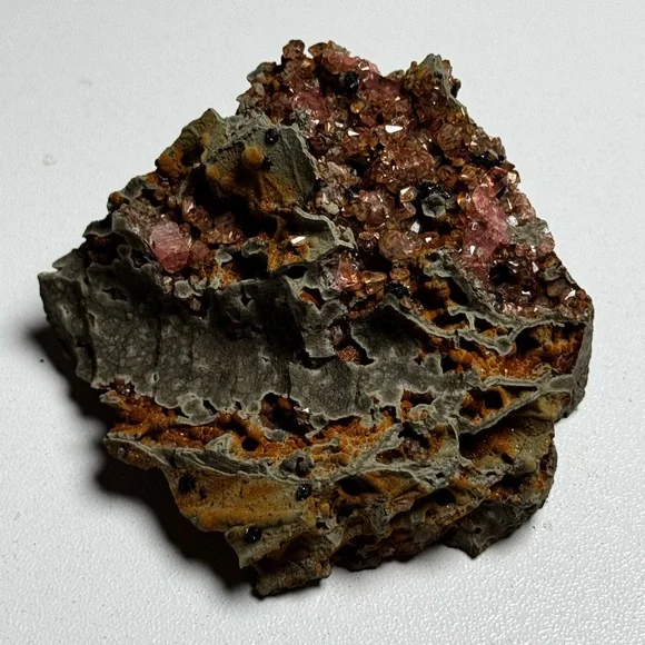 RARE Collector Rhodochrosite Matrix Potosi Mine Santa Eulalia Chihuahua 🇲🇽